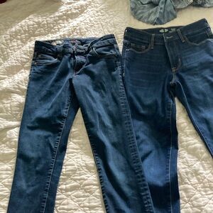 Lot of skinny jeans